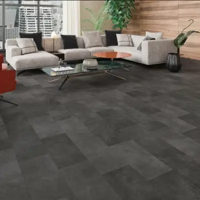Panele winylowe LVT Avesuvius Anthracit Beton ciemny 51003 Klasa 34 3.2 mm