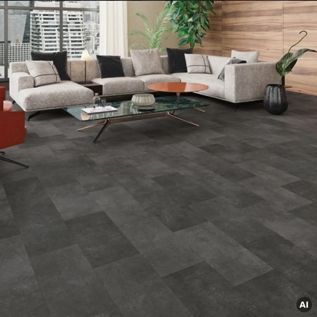 Panele winylowe Avesuvius Anthracit Beton ciemny 51001 3.2 mm Klasa 34 TAK, Panele winylowe, Ceramin, Classen