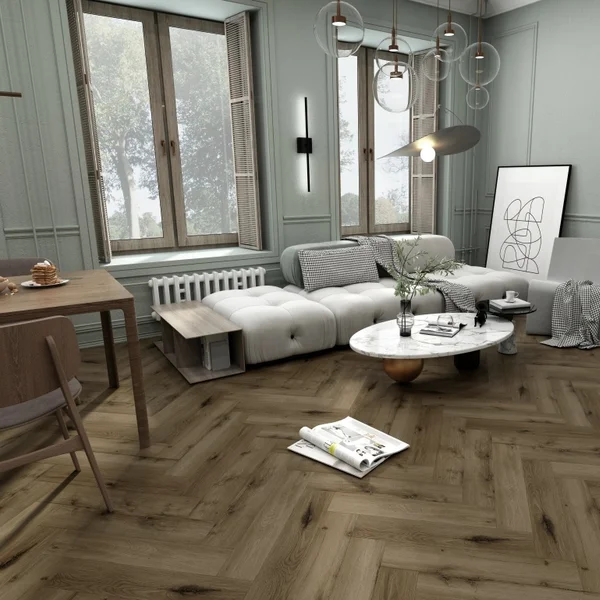 Panele winylowe SPC LVT Jodełka Potala Klasa 33 4.5 mm, PAN
