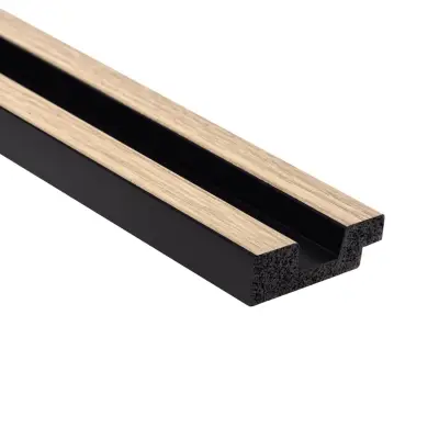 Zakończenie lameli Lamele S Stretto Listwa Lewa Dąb Jasny L0102L