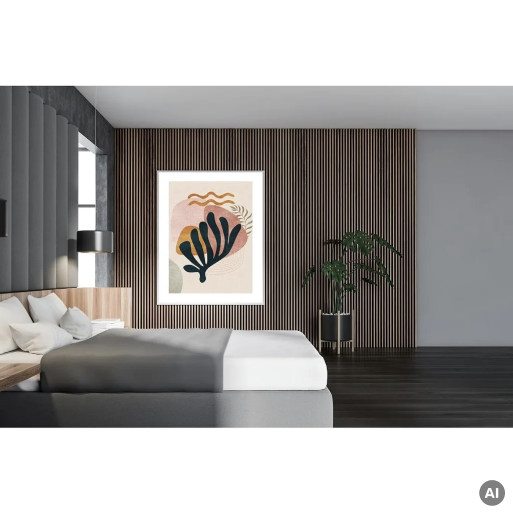 Zakończenie lameli Lamele S Stretto Listwa Lewa Dąb Ciemny L0104L, Zakończenia do lameli, Lamele Mardom Decor Akcesoria, Mardom Decor