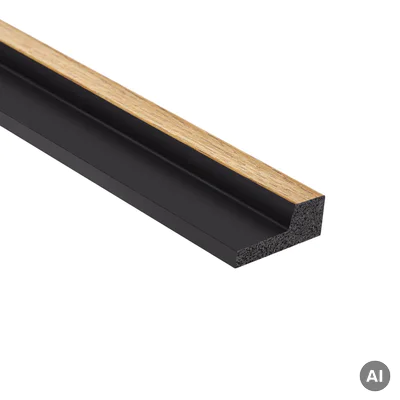 Zakończenie lameli Lamele S Stretto Listwa Prawa Dąb Naturalny L0105R