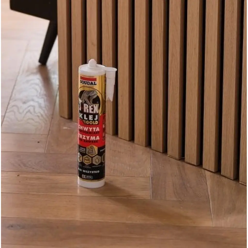 Klej montażowy T-REX GOLD 290ml biały 290 ml, KMTRG290B, Klej montażowy T-REX GOLD 290ml, Kleje, Soudal