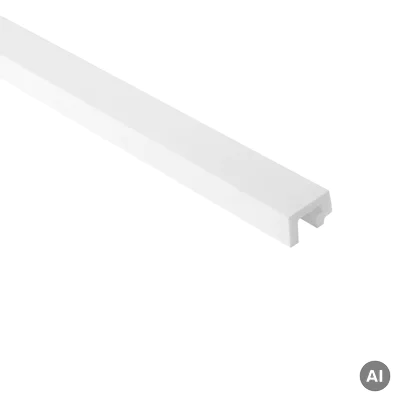 Zakończenie lameli Lamele L Largo Listwa Lewa Biała L0301L