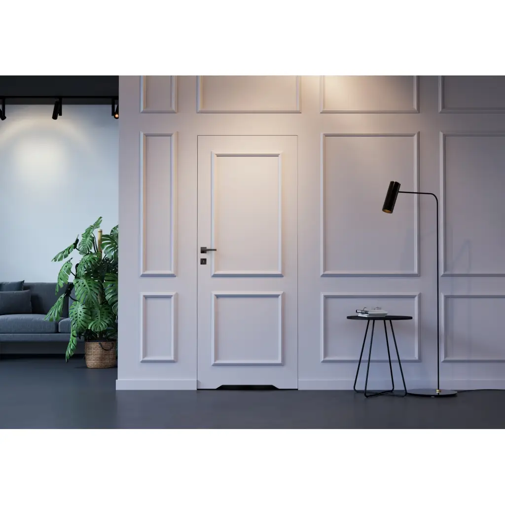 Drzwi ukryte Porta HIDE WC Bezprzylgowe (otwierane na zewnątrz) Prawe 80cm płyta, SPA1110P08LBPWAYV0O000, Drzwi wewnętrzne, Porta HIDE, PORTA