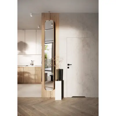 Drzwi ukryte Porta HIDE WC Bezprzylgowe (otwierane na zewnątrz) Prawe 80cm płyta, SPA1110P08LBPWAYV0O000