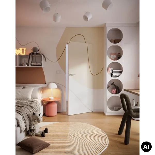 Drzwi ukryte Porta HIDE Bezprzylgowe (otwierane na zewnątrz