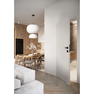 Drzwi ukryte Porta HIDE WC Bezprzylgowe (otwierane na zewnątrz) Lewe 80cm płyta, SPA1110L08LBPWAYV0O000