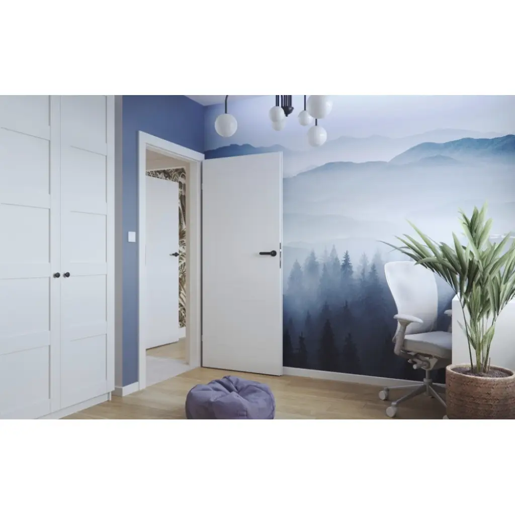 Drzwi Porta Factor 3 WC Bezprzylgowe Prawe 80cm, SPAP530P08LBIWAOU0H000, Drzwi wewnętrzne, Factor, PORTA