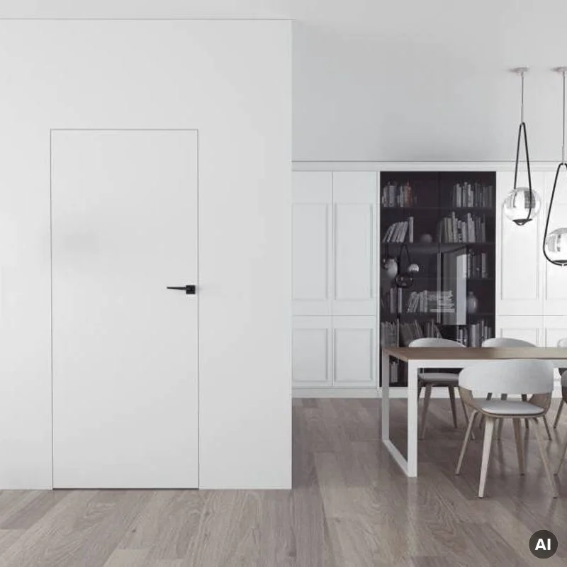 Drzwi Sara Eco 2 bezprzylgowe ukryte lewe 60cm, 590131608457