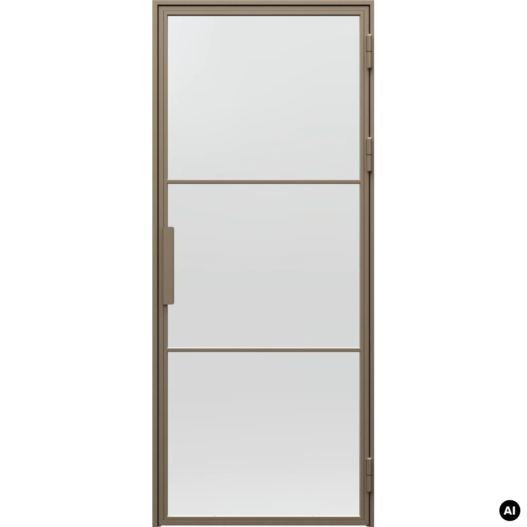 Drzwi Model 2, Drzwi wewnętrzne, PORTA LOFT STALOWE, PORTA