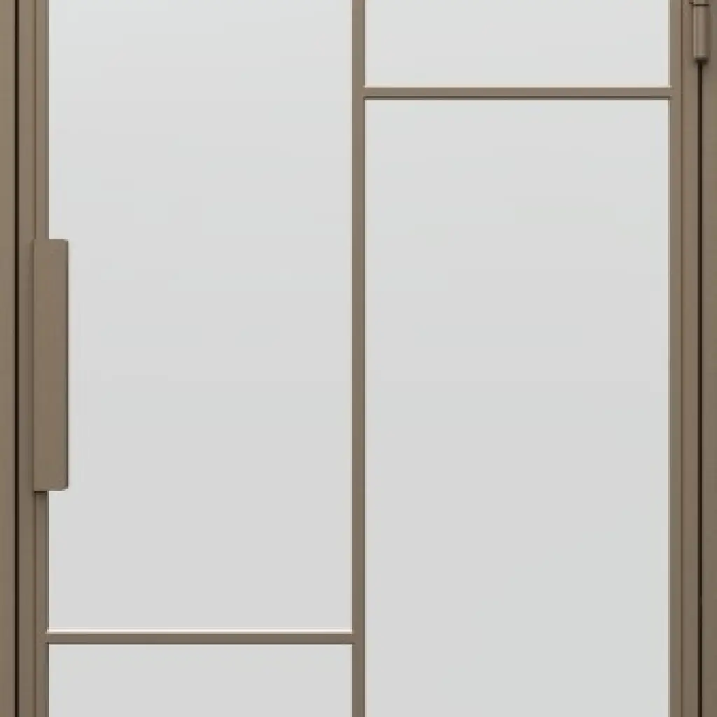 Drzwi Model 3, Drzwi wewnętrzne, Porta LOFT STALOWE, PORTA