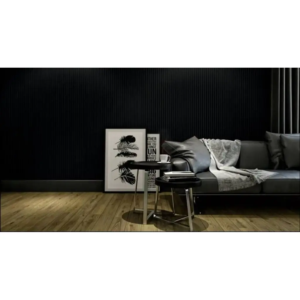 Listwa startowa Czarna Półmatowa Lewa M 310, 120036224, Listwa startowa, Lamele MDF AGT Akcesoria, AGT