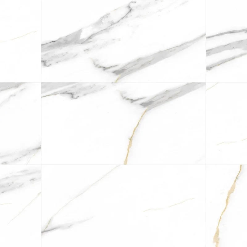 Panele ścienne Calacatta White 30x60 Marmur Biały Kamień 