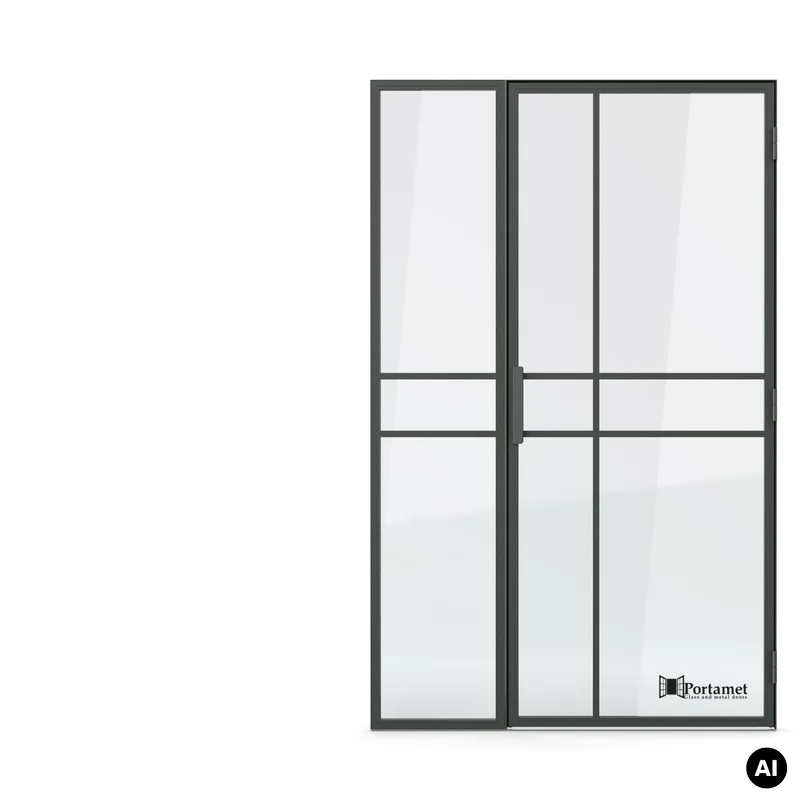 Drzwi z naświetlem Paris