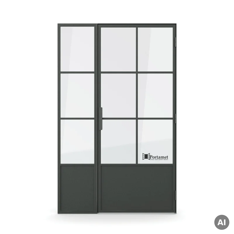 Drzwi z naświetlem Barcelona