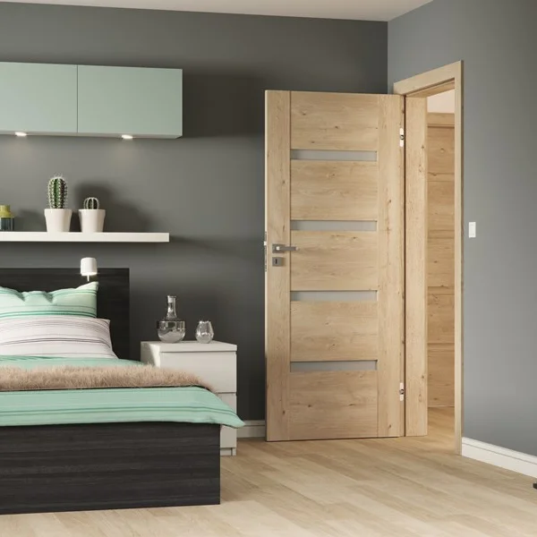 Drzwi Porta INSPIRE model C.4 z czarną szybą - 2