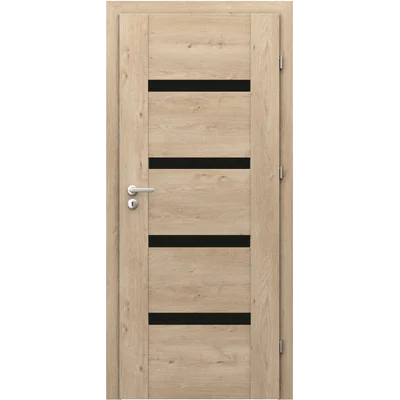 Drzwi Porta INSPIRE model C.4 z czarną szybą
