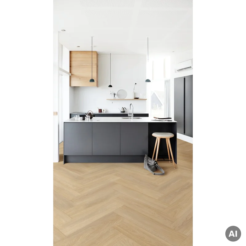 Panele winylowe z podkładem SPC LVT Dąb Tucker Beige Klasa