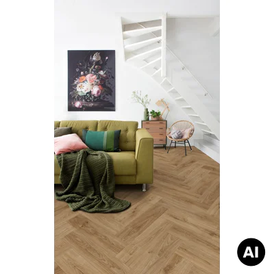 Panele winylowe z podkładem SPC LVT Dąb Kentucky Honey B 83583 Klasa 33 6 mm, 400096640