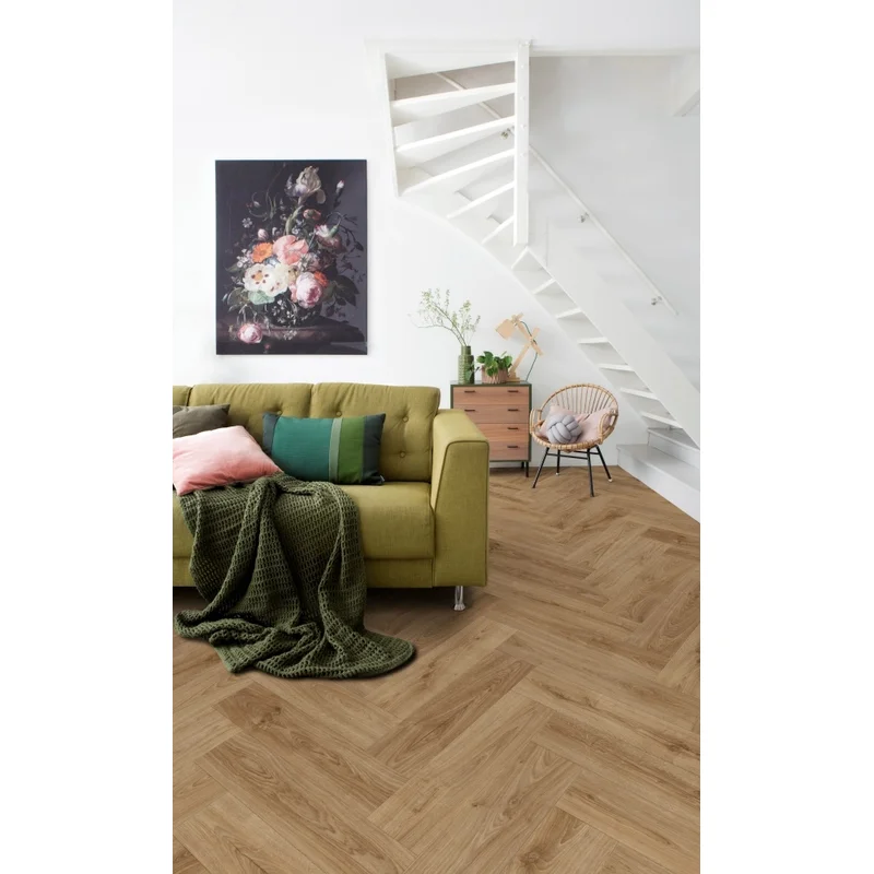 Panele winylowe z podkładem SPC LVT Dąb Kentucky Honey B 8
