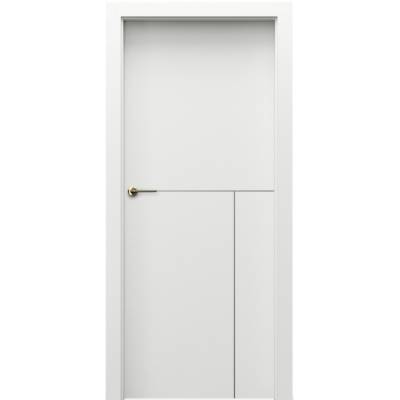 Drzwi wewnętrzne  Drzwi Porta DESIRE UV model 5 czarne intarsje