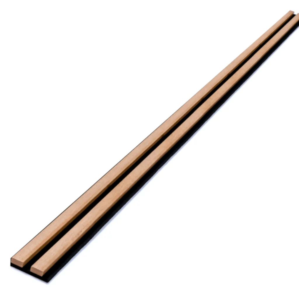 Lamele Akustyczne Dąb Naturalny Teak na Filcu L 248, 120043514, Lamele, Lamele akustyczne MDF, AGT