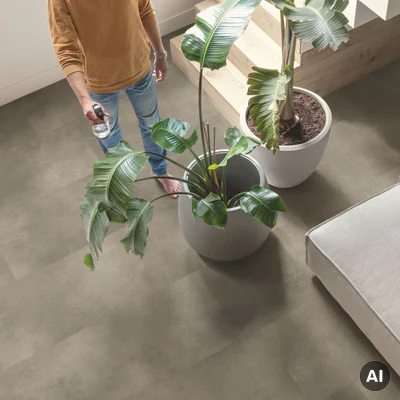 Panele winylowe SPC LVT z podkładem Beton Cloudy Klasa 33 6 mm TAK, AVMTU40273