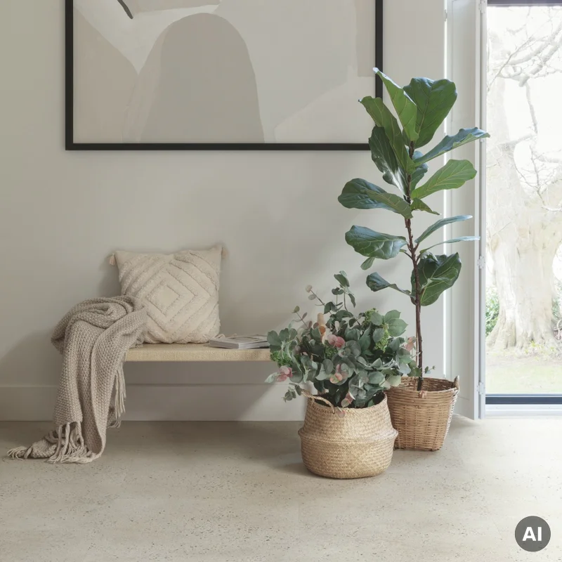 Panele winylowe SPC LVT z podkładem Beton Oyster Klasa 33 6