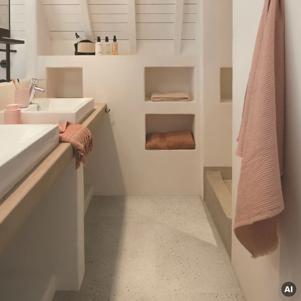 Panele winylowe SPC LVT z podkładem Beton Oyster Klasa 33 6 mm TAK, AVMTU40275, Panele winylowe, Illume Click z podkładem, Quick-Step