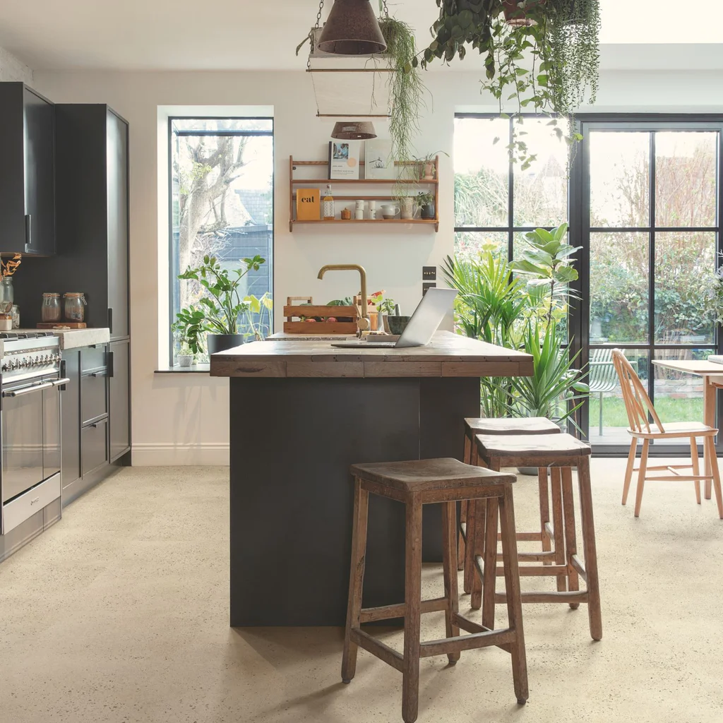 Panele winylowe SPC LVT z podkładem Beton Pebble Klasa 33 6 mm TAK, AVMTU40276, Panele winylowe, Illume Click z podkładem, Quick-Step Unilin