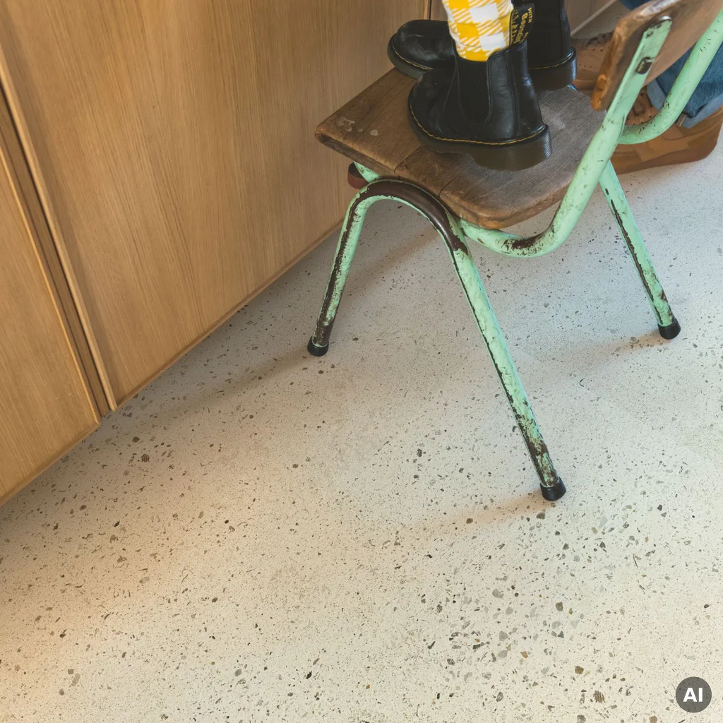 Panele winylowe SPC LVT z podkładem Beton Pebble Klasa 33 6 mm TAK, AVMTU40276, Panele winylowe, Illume Click z podkładem, Quick-Step