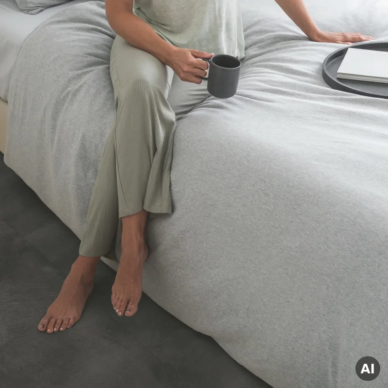 Panele winylowe SPC LVT z podkładem Soft Graphite Klasa 33