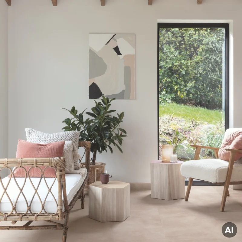 Panele winylowe SPC LVT z podkładem Soft Blush Klasa 33 6 m