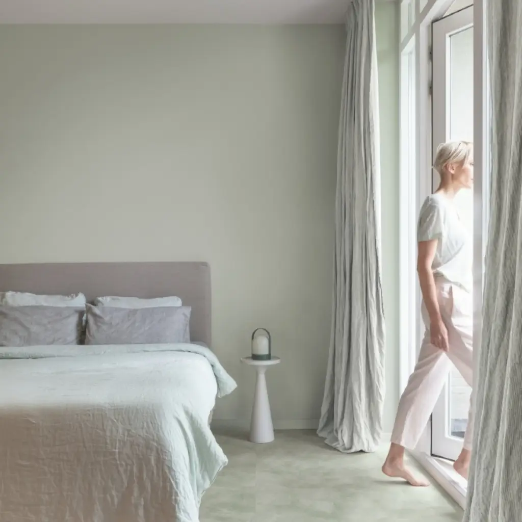 Panele winylowe SPC LVT z podkładem Soft Sage Klasa 33 6 mm, AVMTU40334, Panele winylowe, Illume Click z podkładem, Quick-Step Unilin