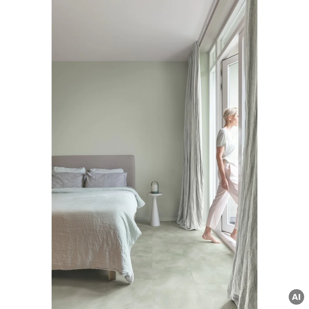 Panele winylowe SPC LVT z podkładem Soft Sage Klasa 33 6 mm TAK, AVMTU40334, Panele winylowe, Illume Click z podkładem, Quick-Step