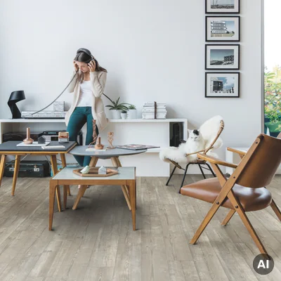 Panele winylowe SPC LVT z podkładem Sosna Poranna Mgła Klasa 33 6 mm TAK, AVMPU40074