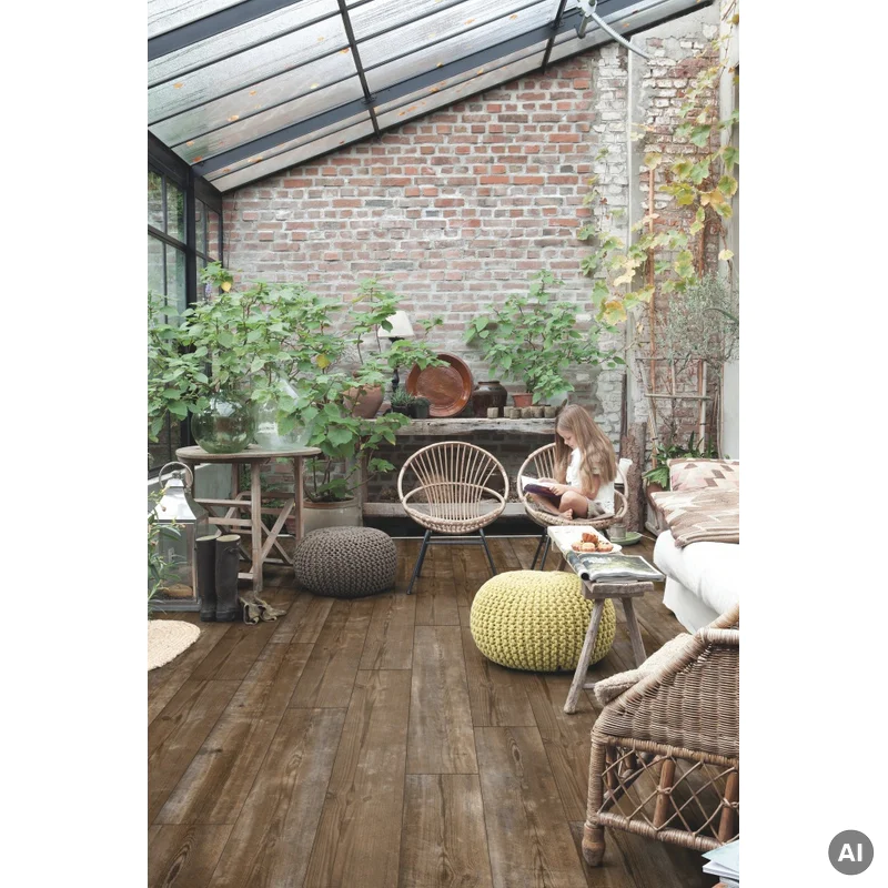 Panele winylowe SPC LVT z podkładem Sosna Sundown Mgła Kla