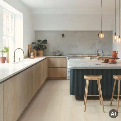 Panele winylowe SPC LVT z podkładem Dąb Morska Bryza Jasny Klasa 33 6 mm TAK, AVMPU40079