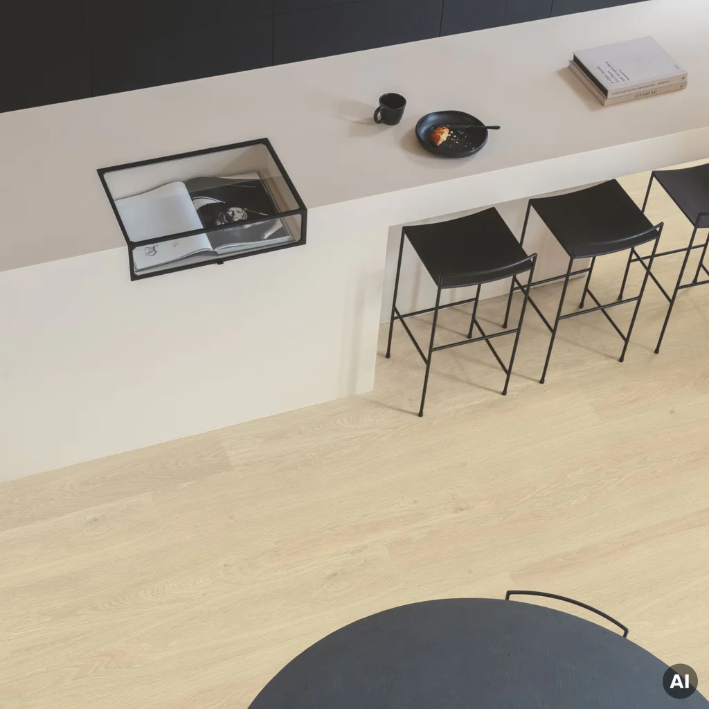 Panele winylowe SPC LVT z podkładem Dąb Morska Bryza Beż Klasa 33 6 mm TAK, AVMPU40080, Panele winylowe, Bloom z podkładem, Quick-Step