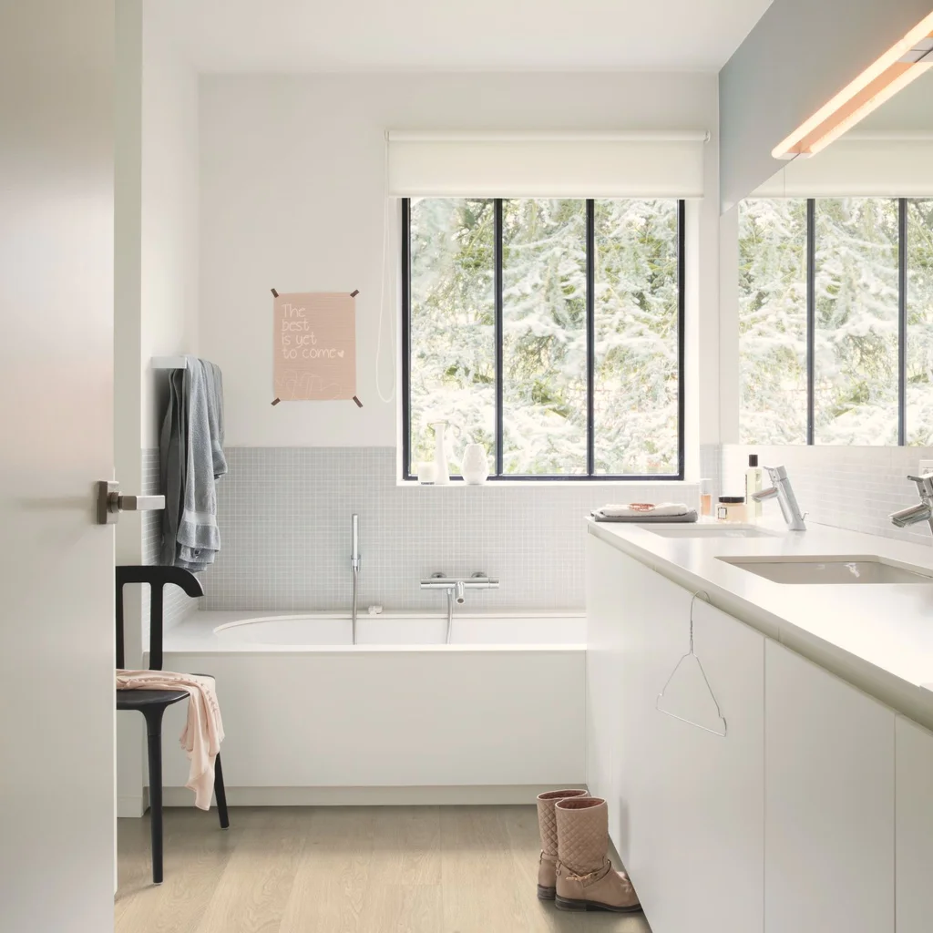 Panele winylowe SPC LVT z podkładem Dąb Morska Bryza Beż Klasa 33 6 mm TAK, AVMPU40080, Panele winylowe, Bloom z podkładem, Quick-Step Unilin