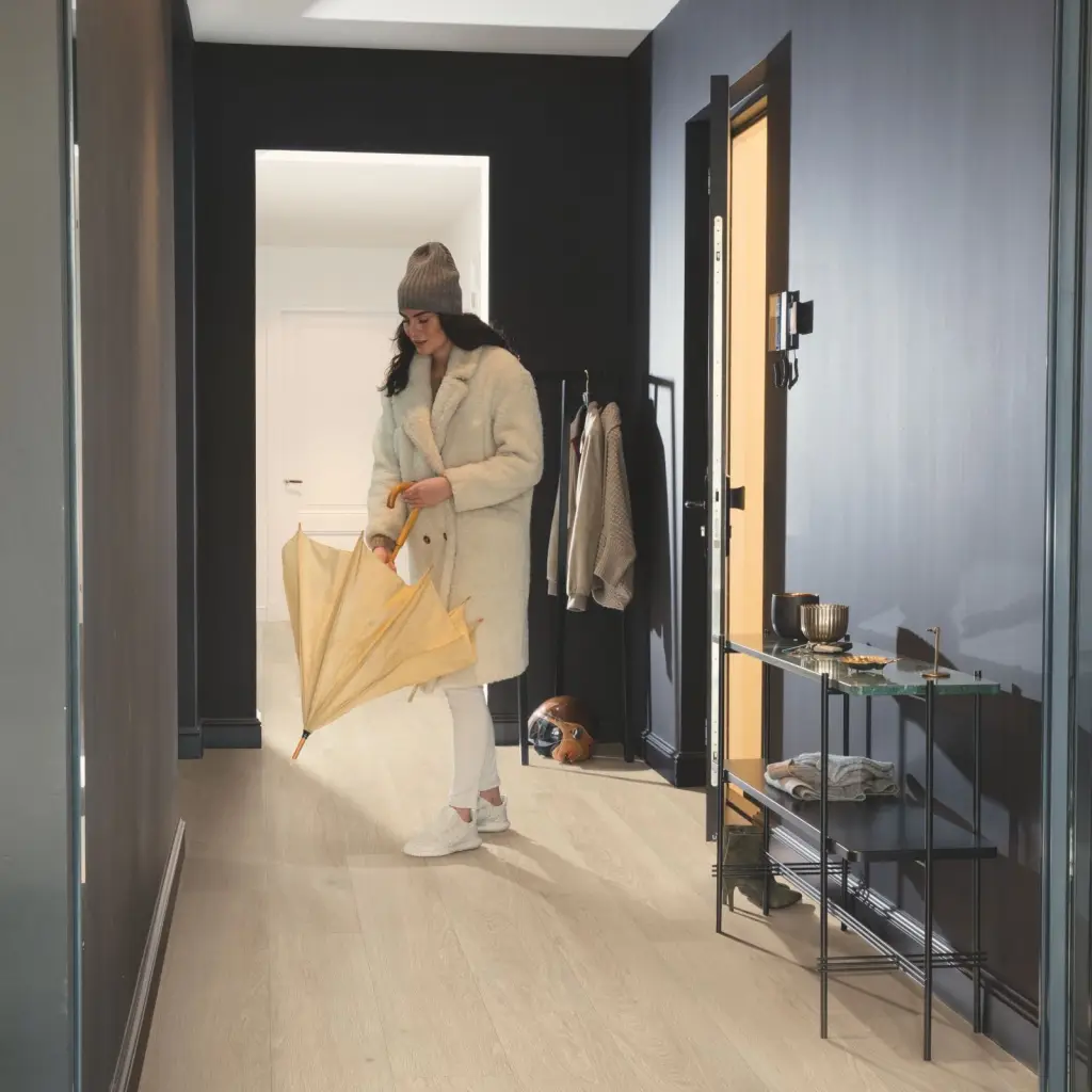 Panele winylowe SPC LVT z podkładem Dąb Morska Bryza Beż Klasa 33 6 mm, AVMPU40080, Panele winylowe, Bloom z podkładem, Quick-Step Unilin