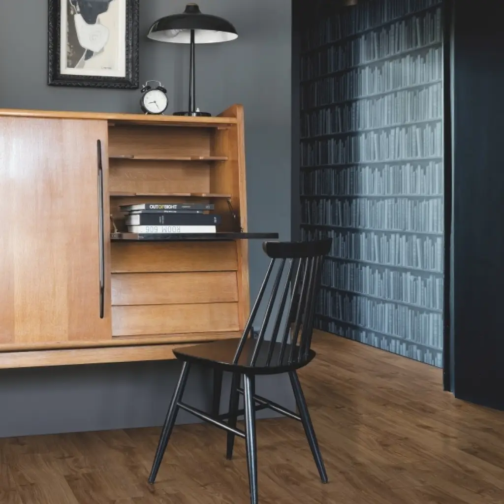 Panele winylowe SPC LVT z podkładem Dąb Brązowy Jesienny Klasa 33 6 mm, AVMPU40090, Panele winylowe, Bloom z podkładem, Quick-Step Unilin