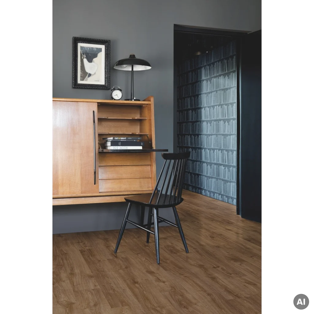 Panele winylowe SPC LVT z podkładem Dąb Brązowy Jesienny Klasa 33 6 mm TAK, AVMPU40090, Panele winylowe, Bloom z podkładem, Quick-Step