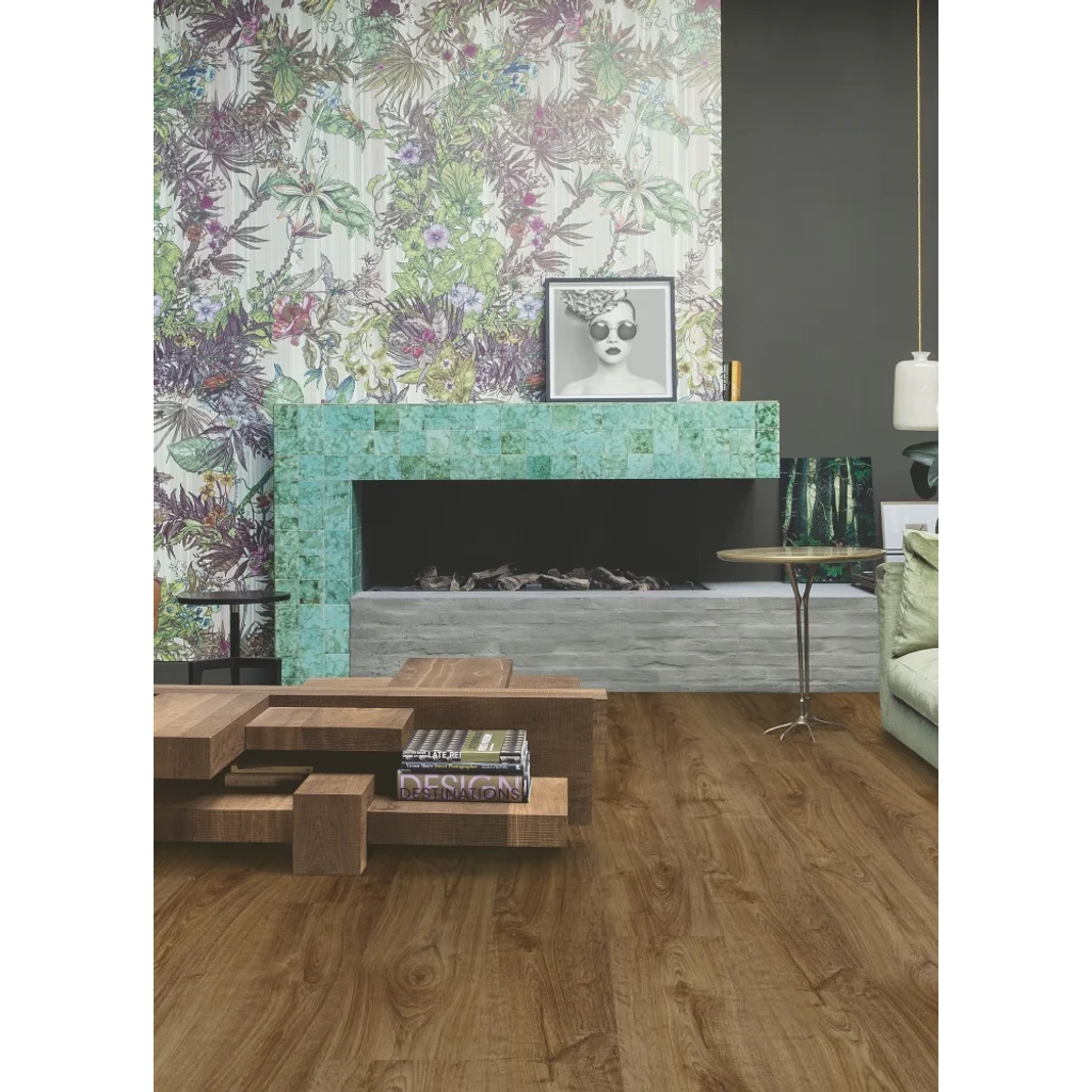 Panele winylowe SPC LVT z podkładem Dąb Brązowy Jesienny Klasa 33 6 mm TAK, AVMPU40090, Panele winylowe, Bloom z podkładem, Quick-Step Unilin