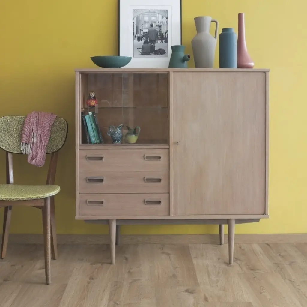 Panele winylowe SPC LVT z podkładem Dąb Bawełniany Naturalny Klasa 33 6 mm, AVMPU40104, Panele winylowe, Bloom z podkładem, Quick-Step Unilin