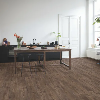 Panele winylowe SPC LVT z podkładem Dąb Czekoladowy Jesienny Klasa 33 6 mm TAK, AVMPU40199