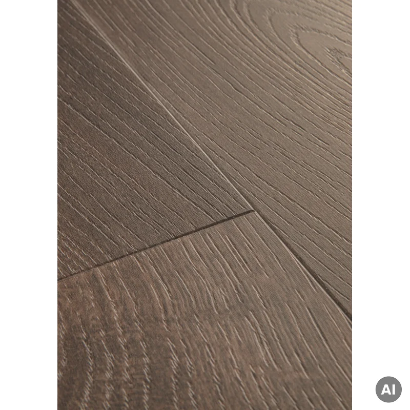 Panele winylowe SPC LVT z podkładem Dąb Czekoladowy Jesien
