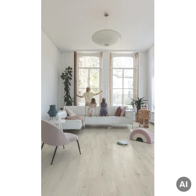 Panele winylowe SPC LVT z podkładem Dąb Bawełniany Biało-Rumiany Klasa 33 6 mm TAK, AVMPU40200