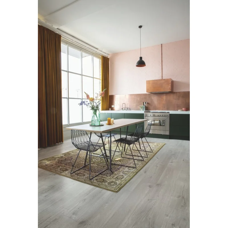 Panele winylowe SPC LVT z podkładem Dąb Bawełniany Zimno-